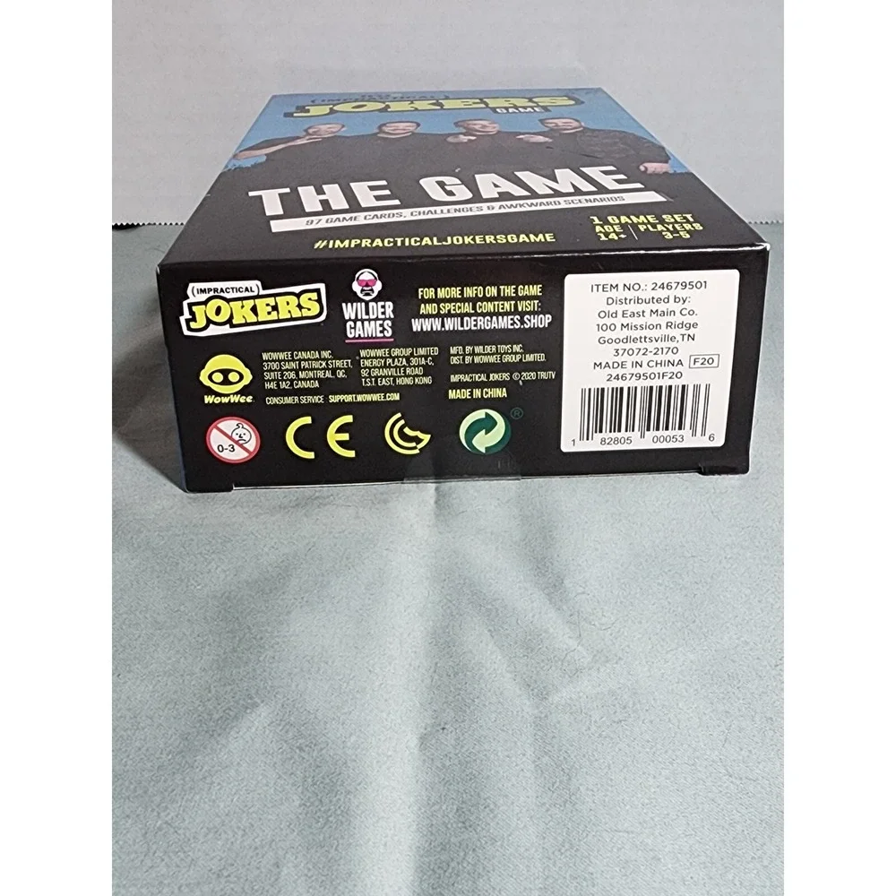 Tru Tv Impractical Jokers Card‎ Game NIP